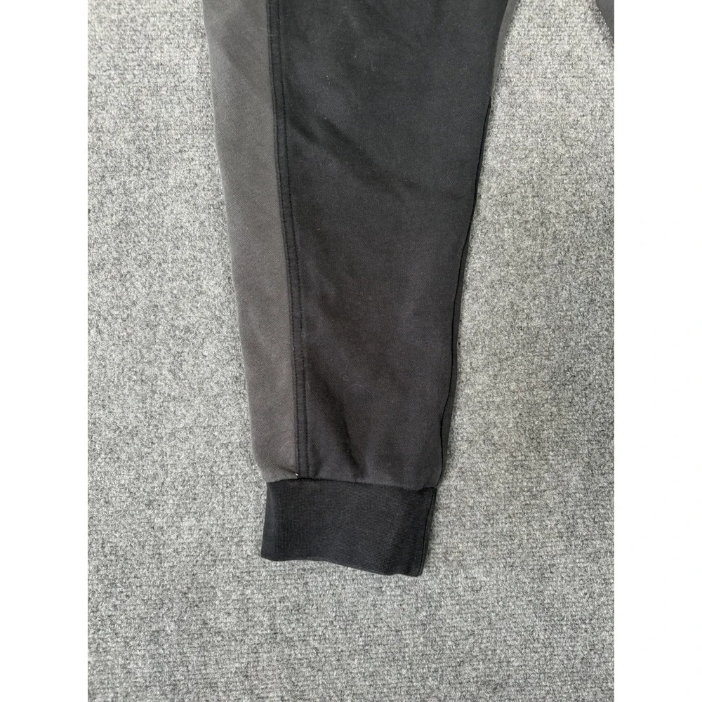 Nike Sportswear Air Jogger Mens Large Black Gray Fleece Pants DR8949-011